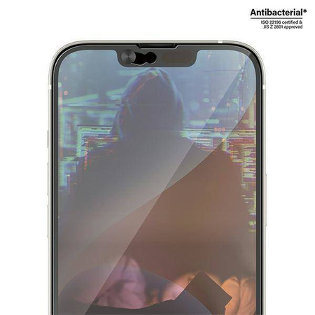 Szkło Hartowane 5D IPHONE 14 / 13 PRO / 13 PanzerGlass Ultra-Wide Fit Screen Protection CamSlider Antibacterial Easy Aligner Included (2795)