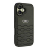 Audi nakładka Synthetic Leather do iPhone 16 6.1" czarna