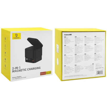 Baseus BS-W531 MagSafe / Qi USB-C 20W kabelloses Ladegerät – schwarz