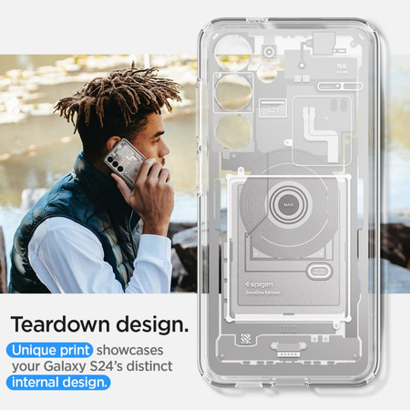 Spigen Ultra Hybrid Sam S24 S921 zero one white ACS07351
