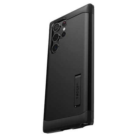 Case SAMSUNG GALAXY S22 ULTRA Spigen Tough Armor black