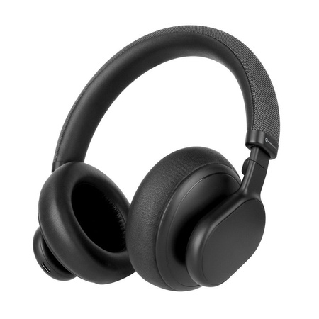 FORCELL F-AUDIO słuchawki bezprzewodowe nagłowne ANC Touch Beat czarne
