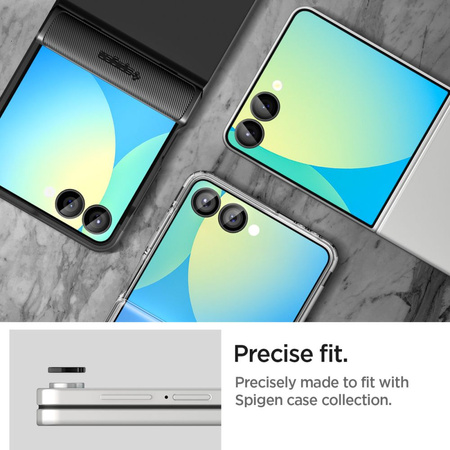 OSŁONA APARATU SPIGEN OPTIK PRO HD GLAS.TR ”EZ FIT” CAMERA PROTECTOR 2-PACK GALAXY Z FLIP 7 BLACK
