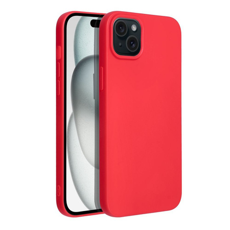Futerał SOFT do IPHONE 15 PLUS czerwony