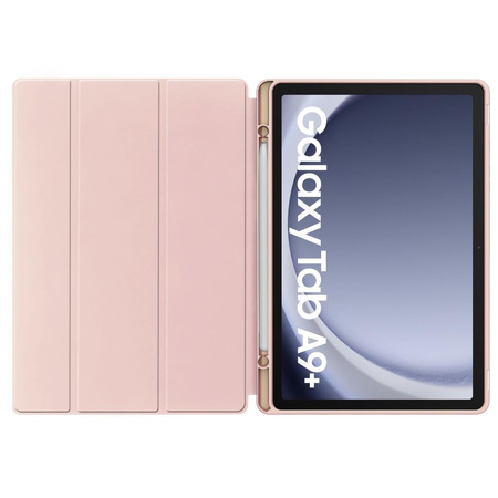 Schutzhülle SAMSUNG GALAXY TAB A9+ Tech-Protect SC Pen rosa