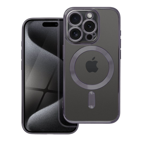 Futerał Electro Mag Cover kompatybilny z MagSafe do IPHONE 15 PRO czarny