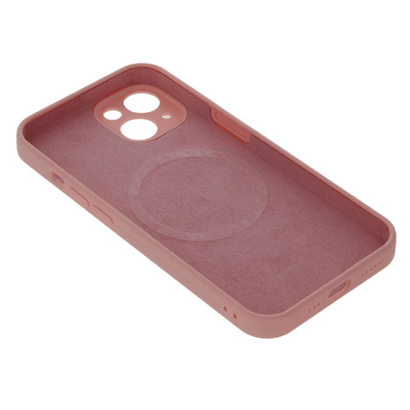 Nakładka Mag Invisible do iPhone 15 Plus 6,7" pastelowy różowy