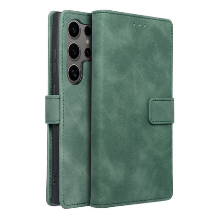 Kabura TENDER Book do SAMSUNG S24 Ultra zielony