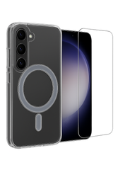 Etui do Samsung S23 MagSafe + Szkło