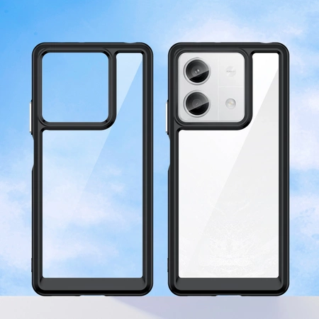 Outer Space Case with gel frame for Xiaomi Redmi Note 13 Pro - black