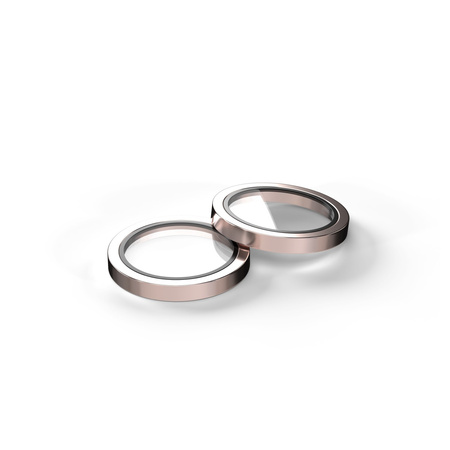 Etteri szkło na aparat do iPhone 13 / 13 Mini różowy