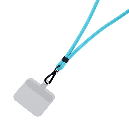 3MK EasyClip Light Blue (black) smycz do telefonu