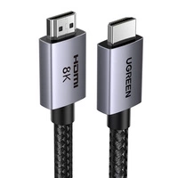 Ugreen HD171-Kabel mit zertifizierten HDMI 2.1 8K-Anschlüssen, 2 m lang – Grau