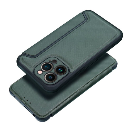 Kabura RAZOR Book do IPHONE 11 ciemnozielony