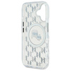 Karl Lagerfeld nakładka do iPhone 16 6,1&quot; KLHMP16SHMCKMHT przezroczysta Hardcase IML Monogram Karl&Choupette Head MagSafe