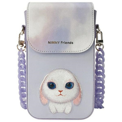 Nimmy torebka na telefon fioletowy/purple Big Eyed Pet 2.0 Rabbit