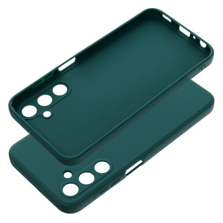Futerał MATT do SAMSUNG A25 5G ciemnozielony