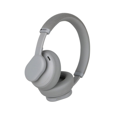 FORCELL F-AUDIO słuchawki bezprzewodowe nagłowne ANC Touch Beat szare
