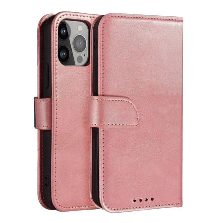 Magnet Case with flap for Samsung Galaxy A56 - pink