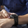 Tech-Protect Silikonband für Samsung Galaxy Watch 4/5/5 Pro/6/7/FE – Schwarz