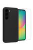 Etui do Samsung A55 czarne + Szkło