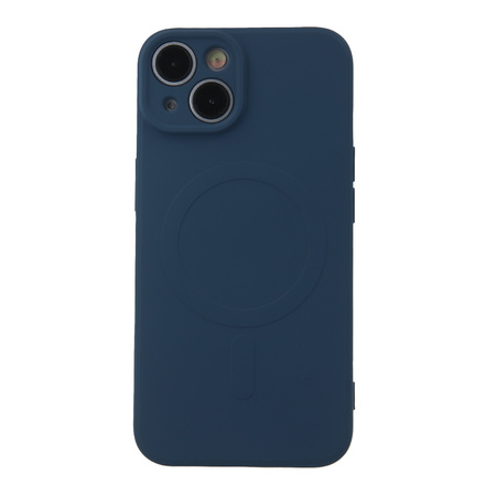 Nakładka Simple Color Mag do iPhone 16 Plus 6,7&quot; granatowa
