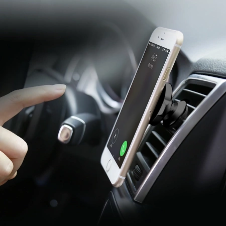 Uchwyt magnetyczny Baseus do kratki nawiewu / wentylacji Small Ears Air Magnetic szary SUER-A01