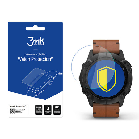 3MK FlexibleGlass Garmin Fenix 6X Szkło Hybrydowe