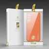 Dux Ducis Yolo elegant cover made of ecological leather for Samsung Galaxy S22 + (S22 Plus) orange