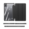 Dux Ducis Toby Armored Flip Smart Case for Realme Pad Mini with Stylus Holder Black