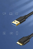 Ugreen kabel przewod USB - micro USB Typ B SuperSpeed 3.0 1m czarny (10841)