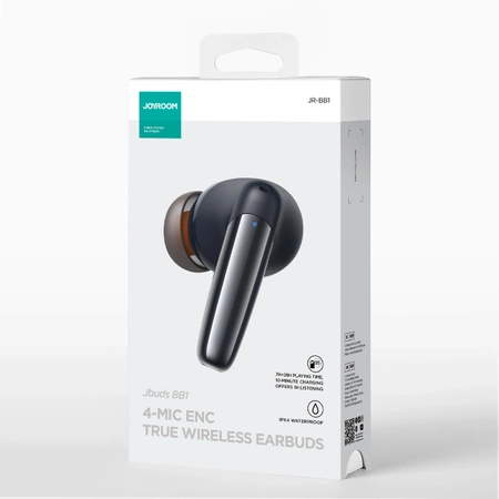 Joyroom Jbuds Series JR-BB1 TWS wireless in-ear headphones - black