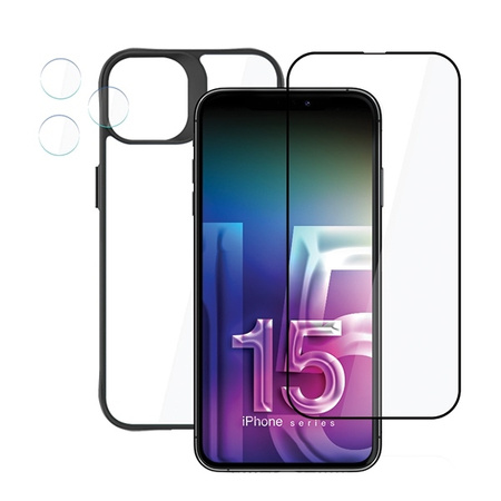 Apple iPhone 15 Pro - 3mk Comfort Set 4 in 1