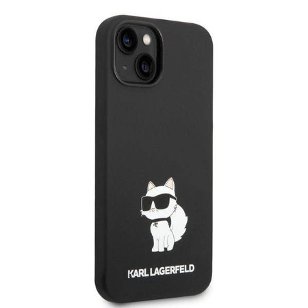 Karl Lagerfeld Silicone NFT Choupette - Etui iPhone 14 Plus (czarny)