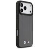 BMW M Quilted Logo MagSafe case for iPhone 17 Pro Max - graphite