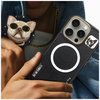 Etui Nimmy Glasses Cool Dog MagSafe do    iPhone 16 Pro czarny