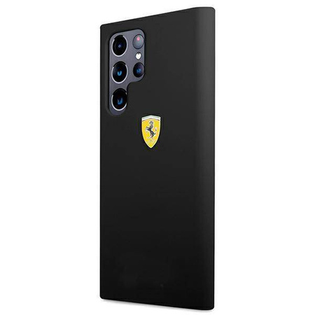 Ferrari FESSIHCS22LBK S22 Ultra S908 black / black hardcase On Track Silicone