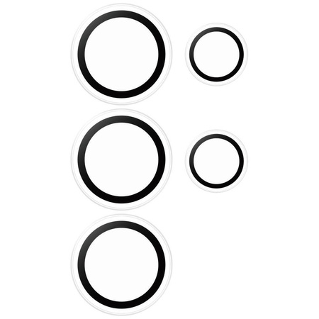 PanzerGlass Hoops Objektivschutz aus gehärtetem Glas für Samsung Galaxy S25 Ultra Clear