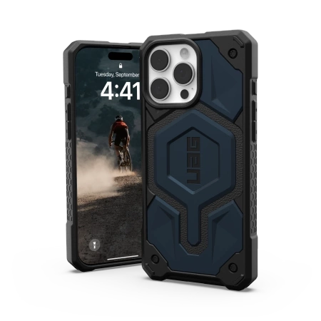 Etui UAG Monarch Pro z MagSafe na iPhone 16 Pro Max - niebieskie