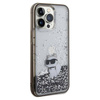 Karl Lagerfeld nakładka do iPhone 13 Pro Max 6,7&quot; KLHCP13XLKCNSK HC LIQ. GLITTER C transparentna