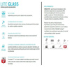 MS Diamond Glass Lite iPhone 5S/5C/SE Szkło hartowane płaskie Lite