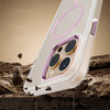 Nakładka Clear Thin Mag do iPhone 15 6,1" różowa