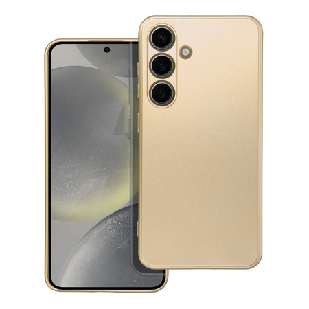 Futerał METALLIC do SAMSUNG S24 złoty
