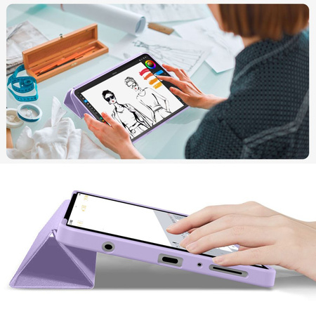 TECH-PROTECT SMARTCASE GALAXY TAB A9 / A11 8.7 X110 / X115 / X133 / X135 VIOLET