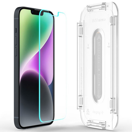 SZKŁO HARTOWANE SPIGEN GLAS.TR ”EZ FIT” IPHONE 13 / 13 PRO