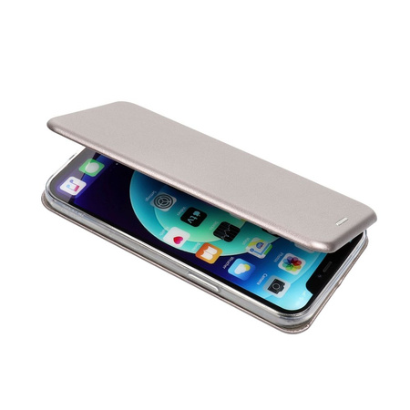 Kabura Book Elegance do  Xiaomi Redmi 13c stalowy
