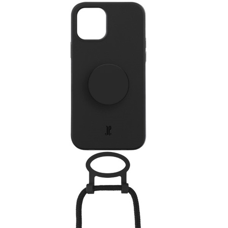 Etui JE PopGrip iPhone 14 / 15 / 13 6.1"czarny/black 30141 AW/SS23 (Just Elegance)