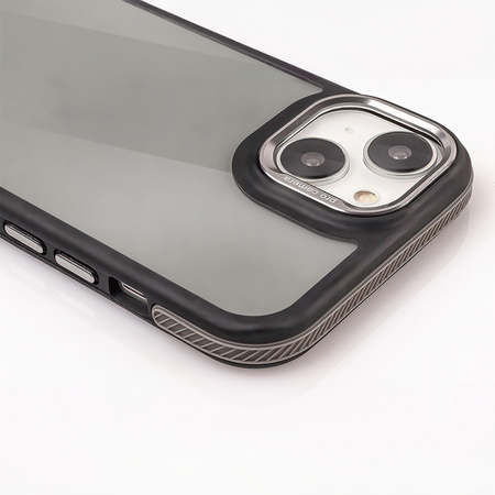 Nakładka Crystal Black do Samsung Galaxy M15 5G szara