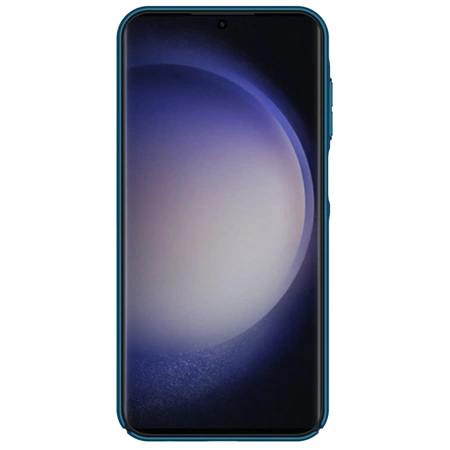 Nillkin Super Frosted Shield Hülle für Samsung Galaxy A15 5G Hardcover – Blau