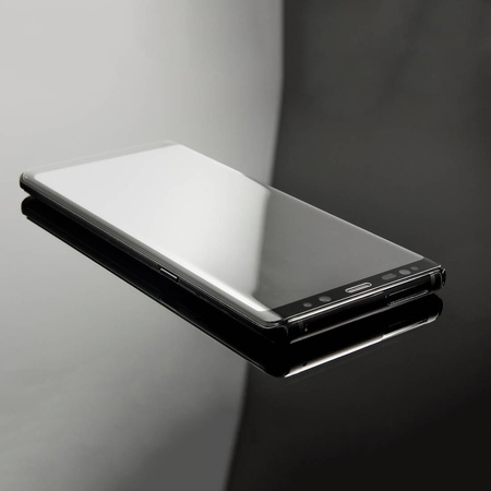 MS Diamond Glass Edge 3D Vivo V30 5G      czarny/black szkło hartowane